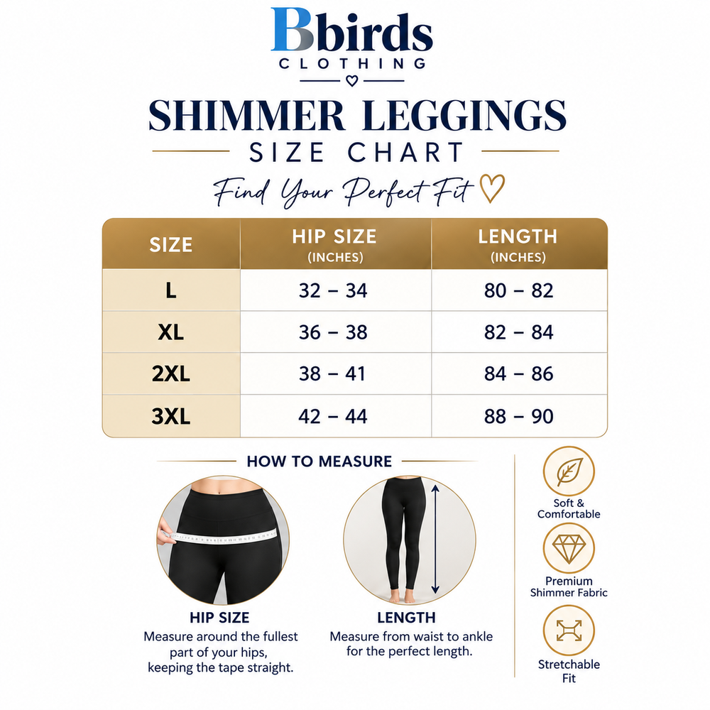 3 Shimmer Leg&Dupatta(Gold Navy blue White) – Bbirds Clothing